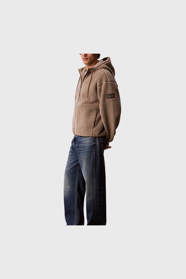 Calvin Klein Relaxed Sherpa Hoodie LV04RH272G