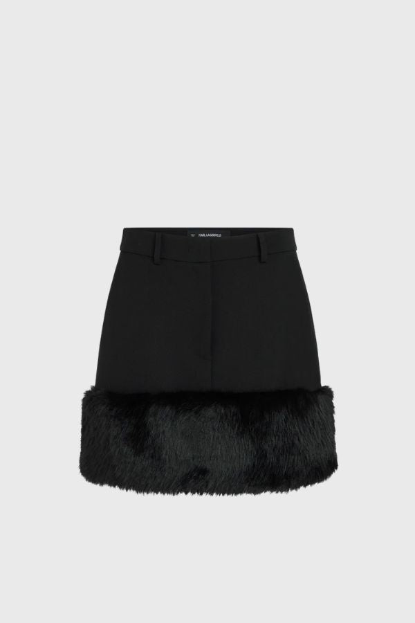 Karl Lagerfeld Embellished Knit Cardigan Skirt B4W12006