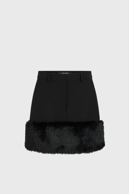 Karl Lagerfeld Embellished Knit Cardigan Skirt B4W12006