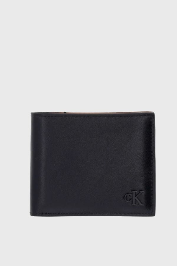 Calvin Klein Bold Suede Billfold W/ Coin LV04D1365G