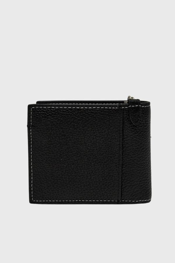 Calvin Klein Bold Pebble Wallet W/ Chain LV04D1272G