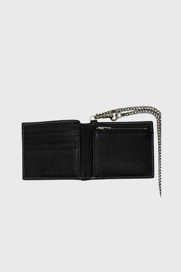 Calvin Klein Bold Pebble Wallet W/ Chain LV04D1272G
