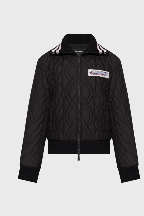 Dsquared2 Logo-Patched Quilted Jacket S71AN0704D35570