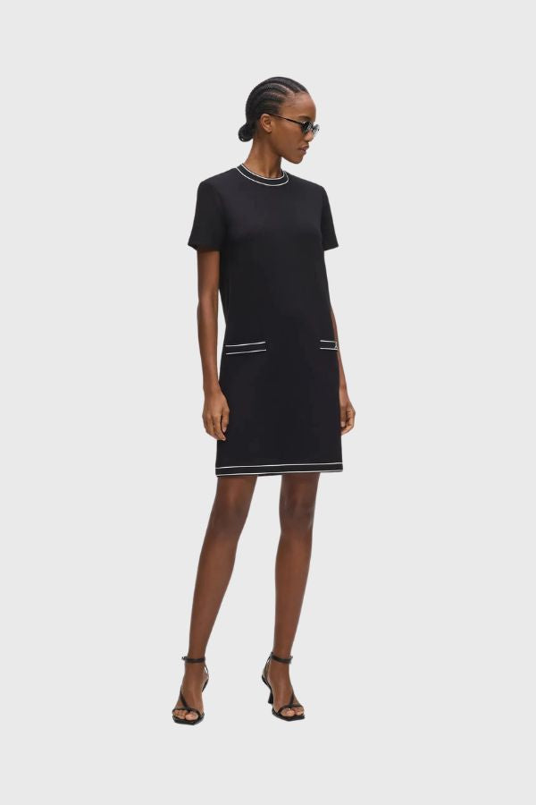 Karl Lagerfeld Logo Jersey Dress B3W13031