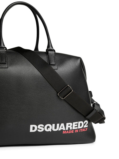 Dsquared2 Logo-print Grained Tote Bag DFM004725103888