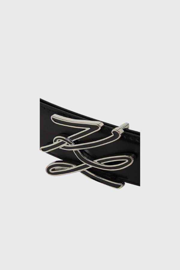 Karl Lagerfeld K/Autograph Enamel Belt A4W33022
