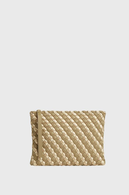 Marrea Clutch Stripe Oysters & Champange MRR22112068
