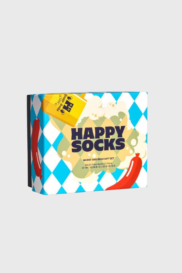 Happy Socks Wurst & Beer 2-Pack Gift Set P004097-1000