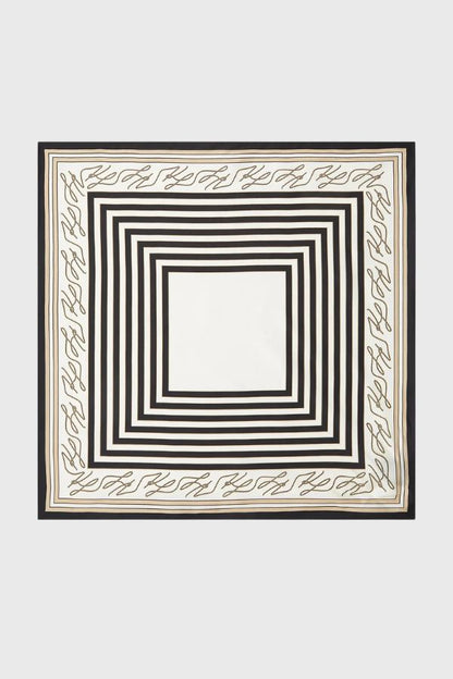Karl Lagerfeld K/Autograph Seas Silk Scarf B2W33047