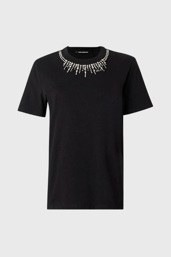 Karl Lagerfeld Embellishment T-Shirt B2W17017