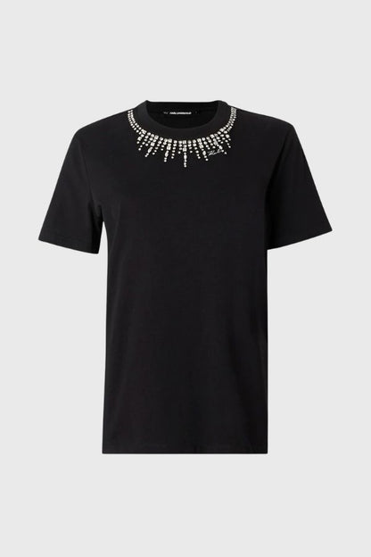 Karl Lagerfeld Embellishment T-Shirt B2W17017