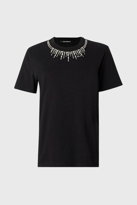 Karl Lagerfeld Embellishment T-Shirt B2W17017