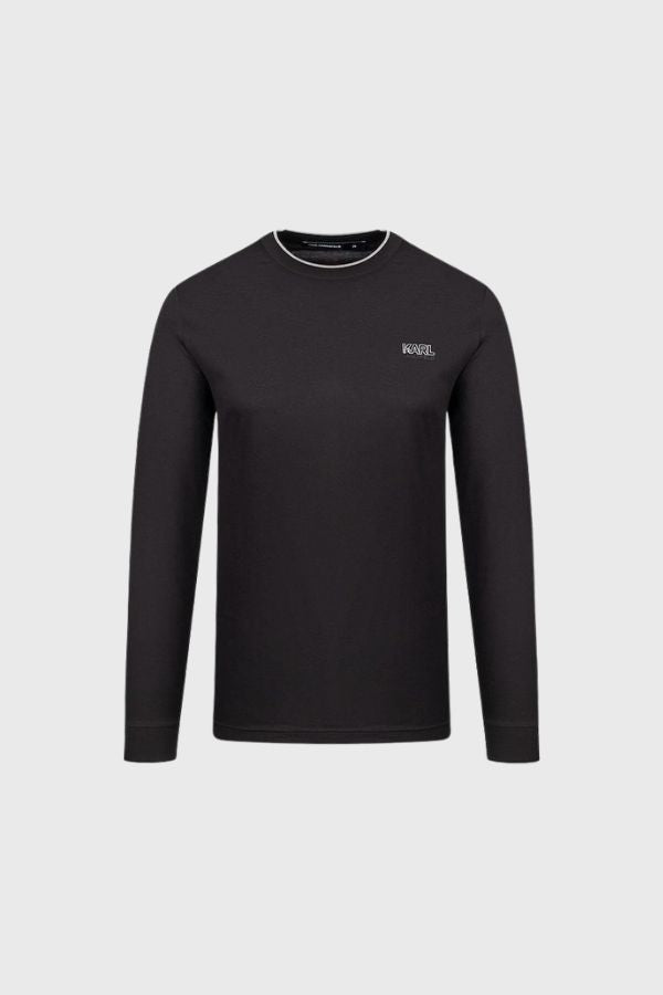 Karl Lagerfeld T-Shirt Crewneck Ls 755001 554200-990