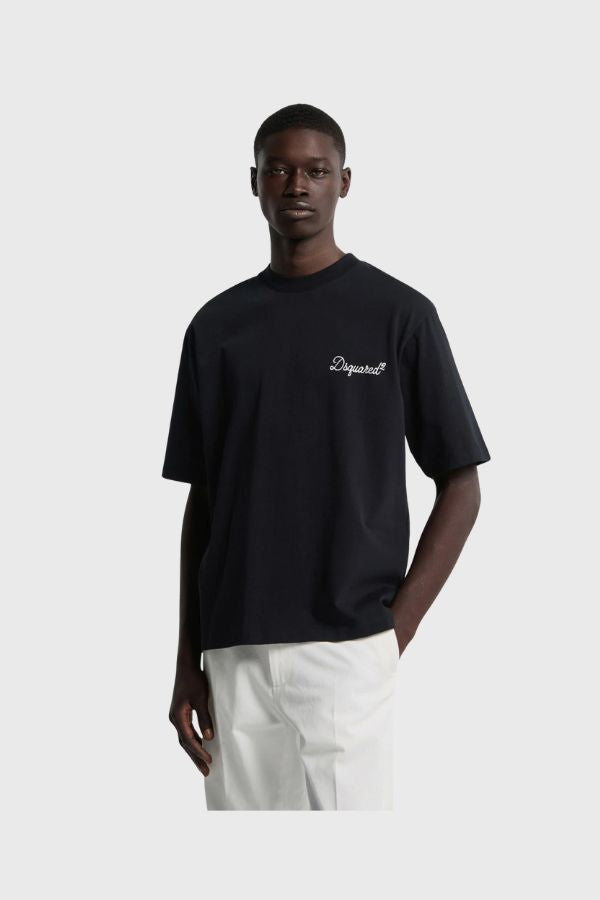 Dsquared2 Signature Loose Fit T-Shirt S74GD1525D20106