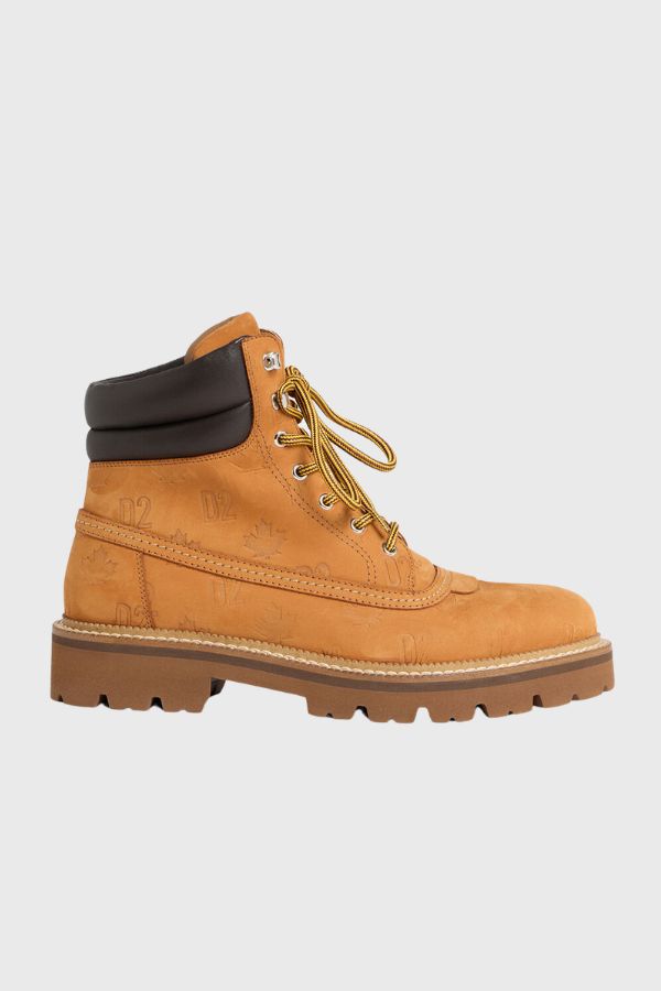 Dsquared2 Monogram Ankle Boots ABM017609709074