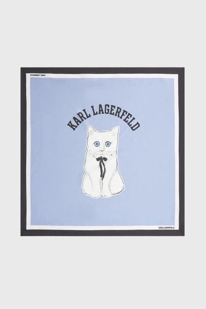 Karl Lagerfeld Ikon Choupette Print SLK Scarf B4W33095