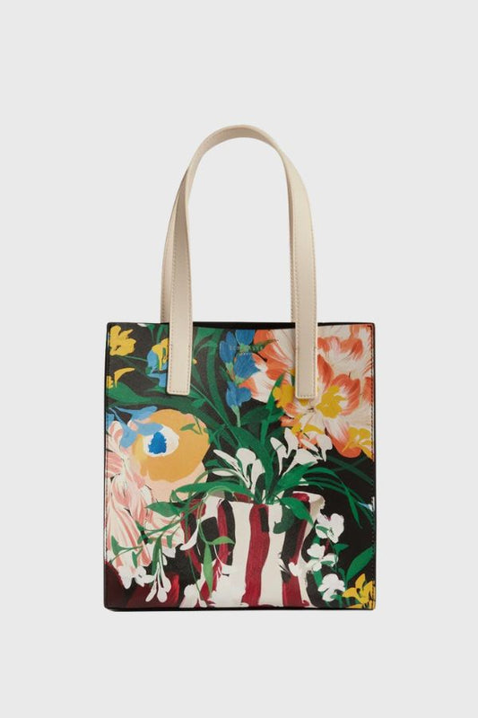 Ted Baker Floral Bouquet Printed Small Icon Bag S284100-WXB-BOUCONI