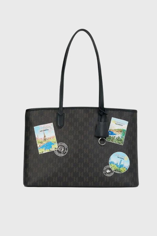 Karl Lagerfeld Ikon Monogram CC MD Tote B1W30020