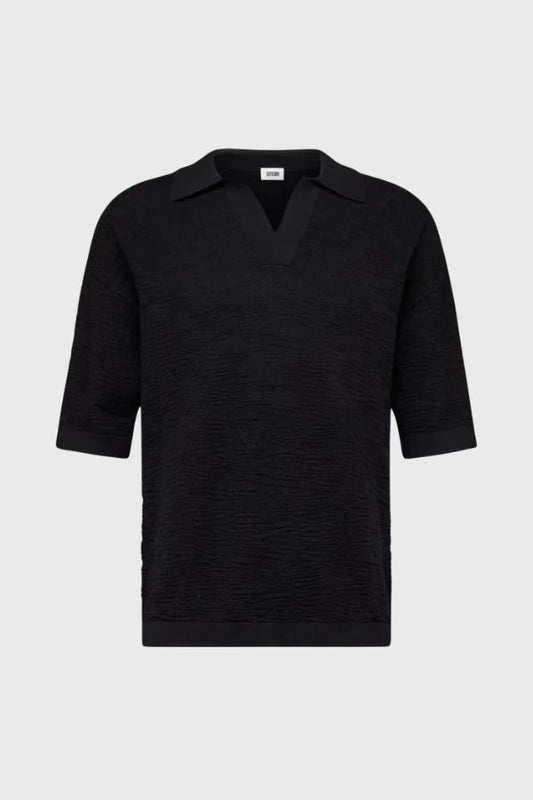 Drykorn Oversized Pure Cotton Knit Polo Laurenzzo 420249