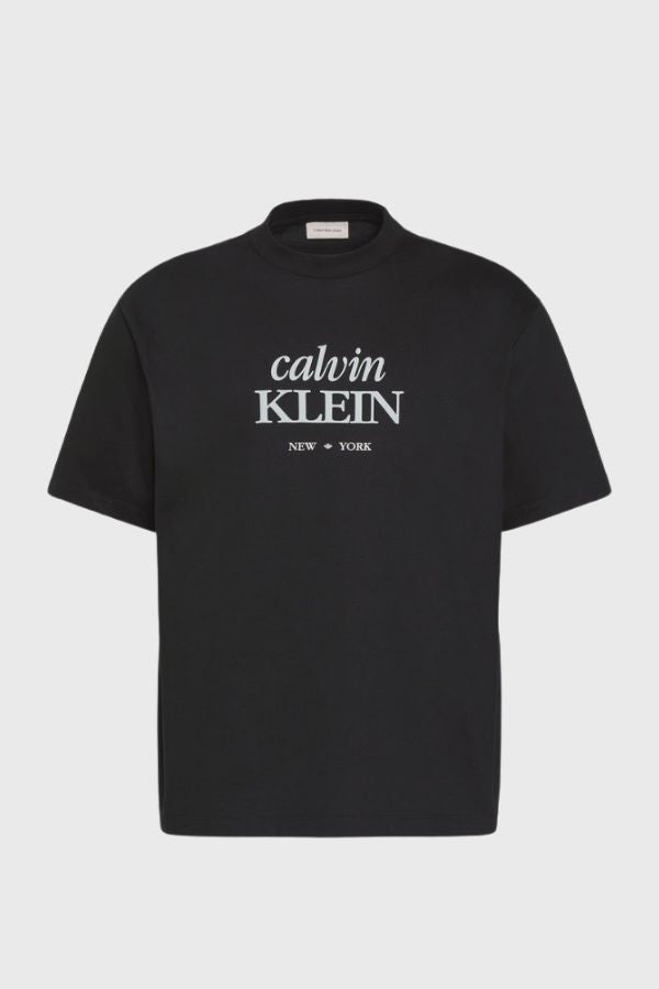 Calvin Klein Jeans T-Shirt Crew Neck Printed Details LV04RF818G