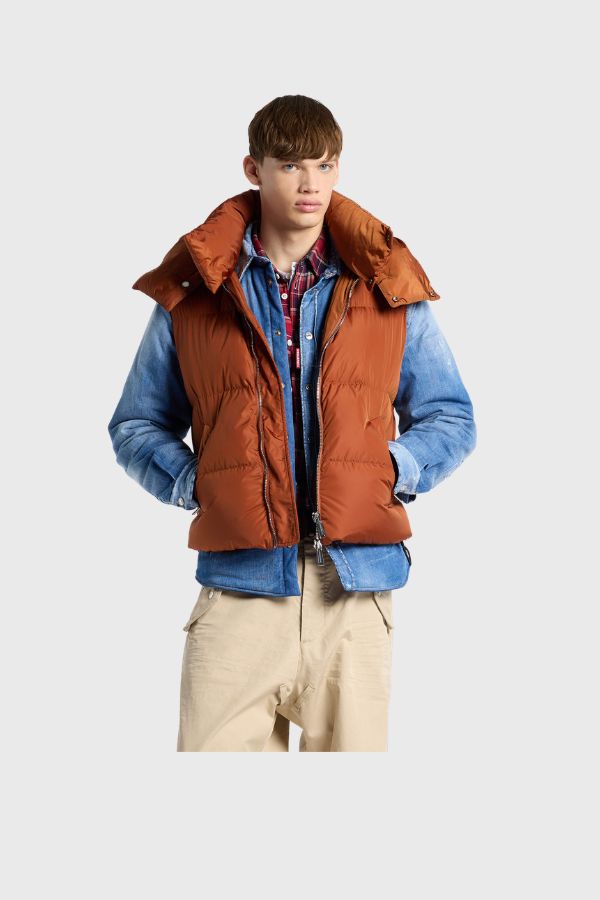 Dsquared2 Hooded Down Vest S74FB0354S53817