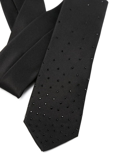 Dsquared2 Embellished Silk Tie TIM000200103941