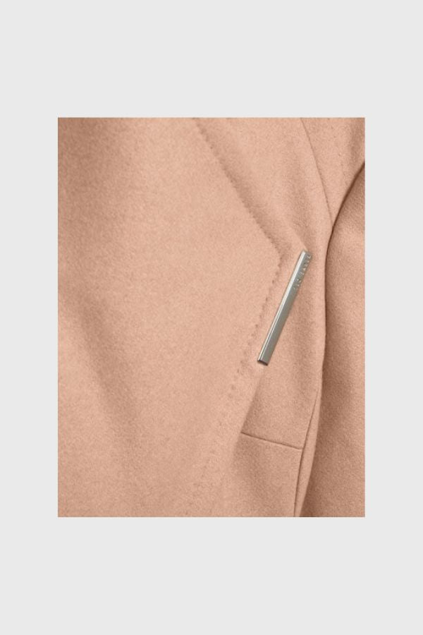 Ted Baker Mid Length Belted Wool Wrap Coat WMO-ROSE