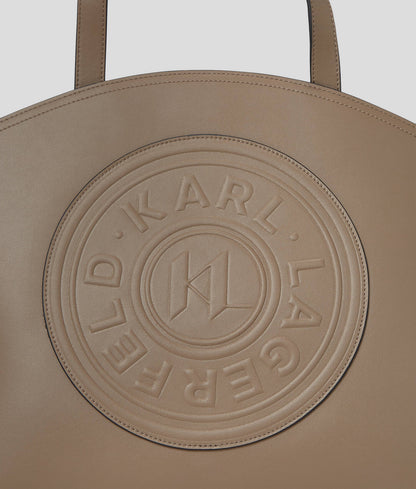 Karl Lagerfeld K/Circle Patch Large Tote Bag 236W3093