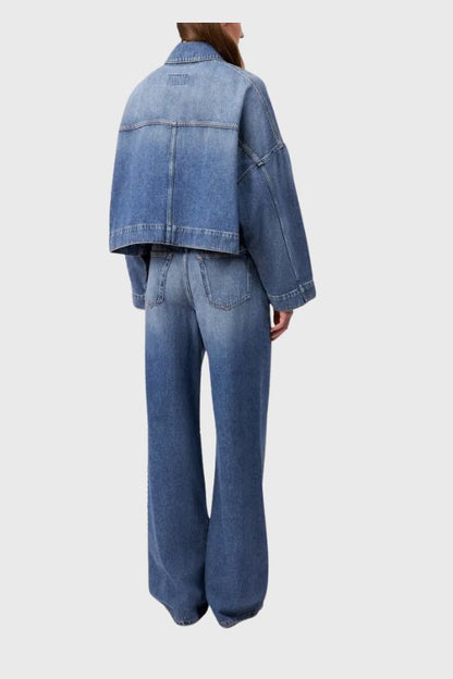 Drykorn Oversized Pure Cotton Denim Jacket  HOLBROOKS 260272