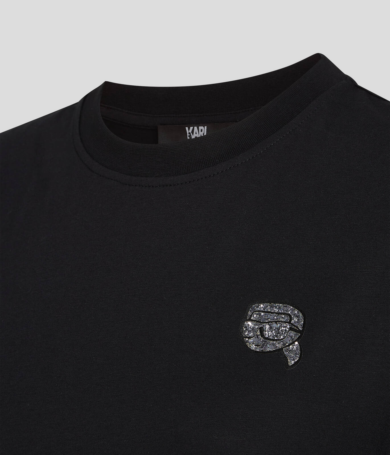 Karl Lagerfeld Glitter T-shirt 240W1722