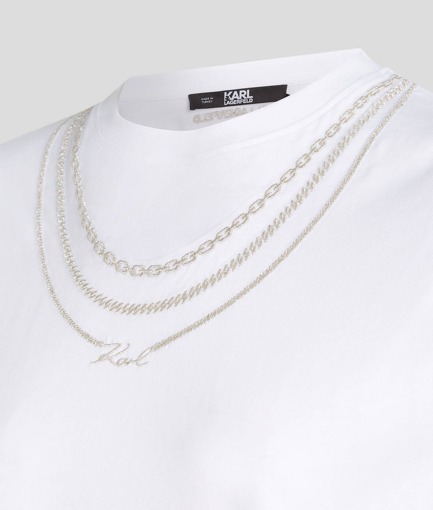 Karl Lagerfeld Necklace T-shirt 240W1731