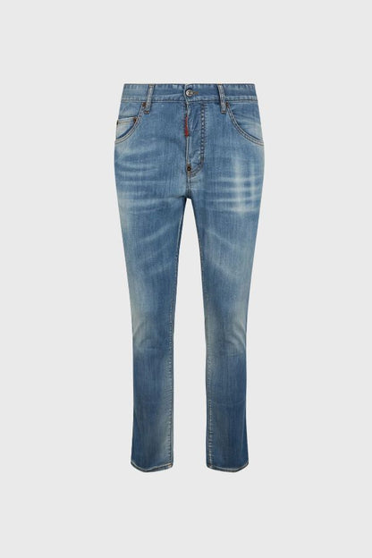 Dsquared2 Light Wash Skater Jeans S71LB1753S30341