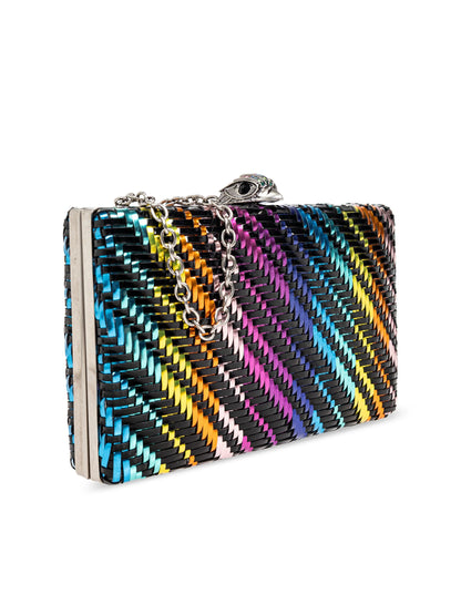 Kurt Geiger Woven Eagle Clutch 3591109979