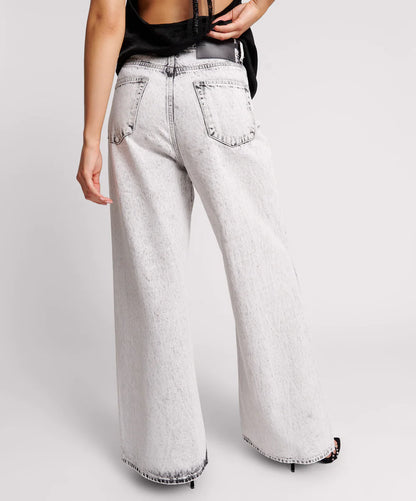 One Teaspoon Bianco Wide Leg Jeans 83K26467