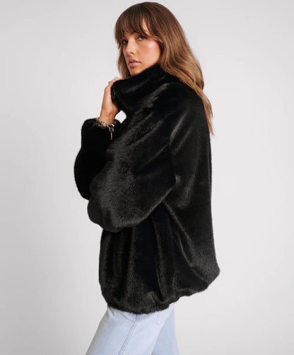 One Teaspoon Sauvage Faux Fur Jacket 84K26471