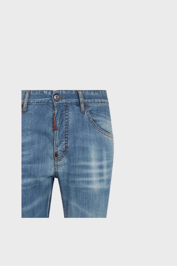 Dsquared2 Light Wash Skater Jeans S71LB1753S30341