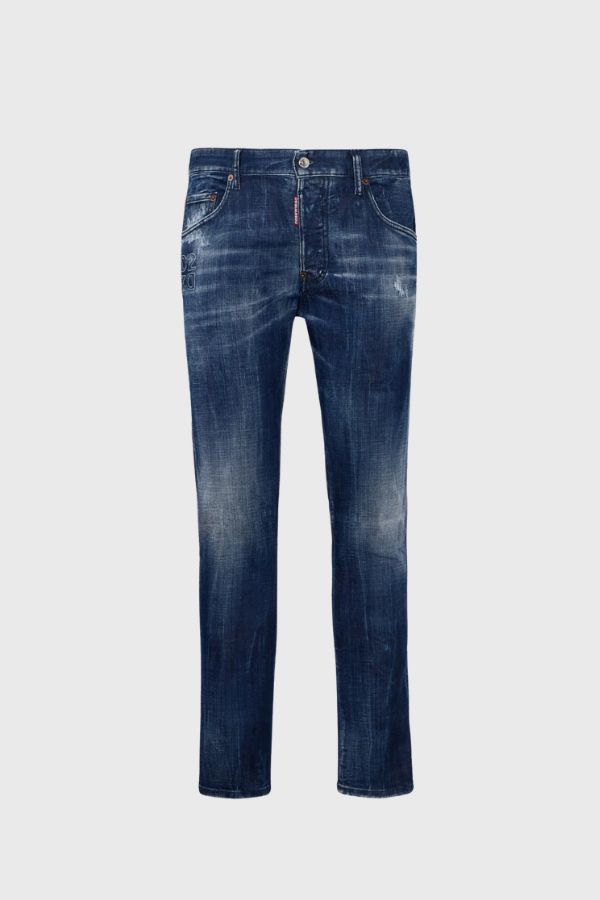 Dsquared2 Dark Milky Way Skater Jeans S74LB1949D30010