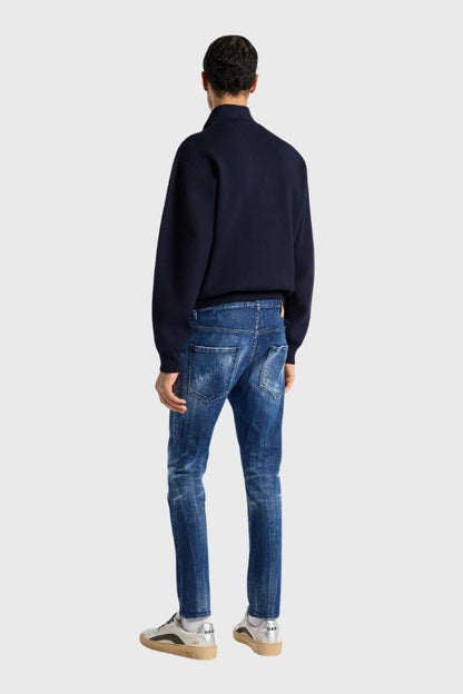 Dsquared2 Dark Milky Way Skater Jeans S74LB1949D30010
