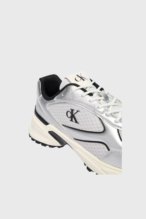 Calvin Klein Hike Runner Laceup Mesh Mix Met YM0YM01402