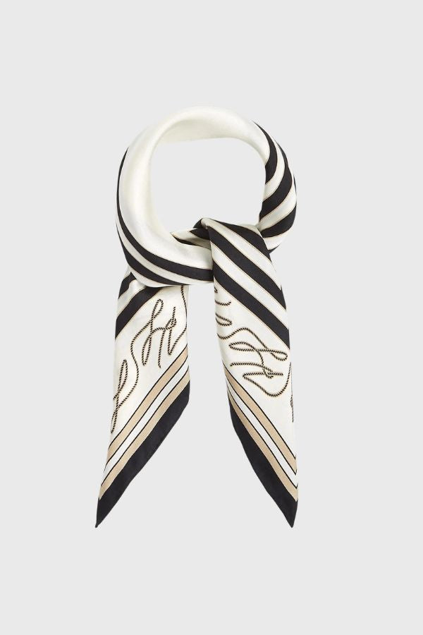 Karl Lagerfeld K/Autograph Seas Silk Scarf B2W33047