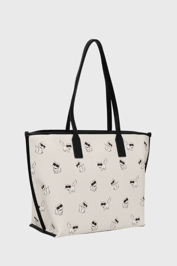 Karl Lagerfeld Ikon Choupette Ew Tote Aop B3W30349