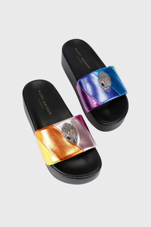 Kurt Geiger Meena Eagle Platform Sandal 4797869979