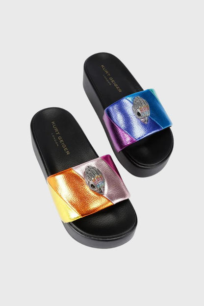 Kurt Geiger Meena Eagle Platform Sandal 4797869979