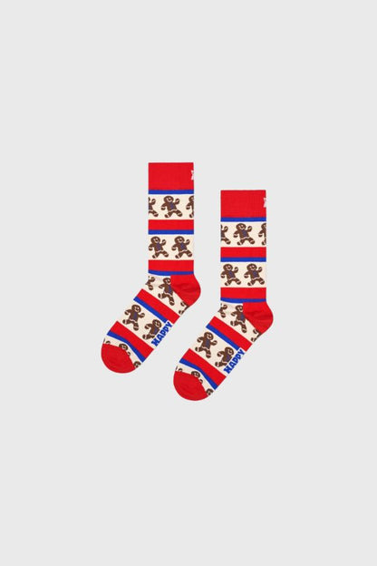 Happy Socks 2-Pack Gingerbread Heart Socks Gift Set Συσκευασία Δώρου P003375
