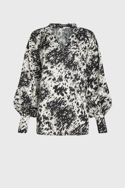 Karl Lagerfeld Voluminous Printed Blouse B4W11013