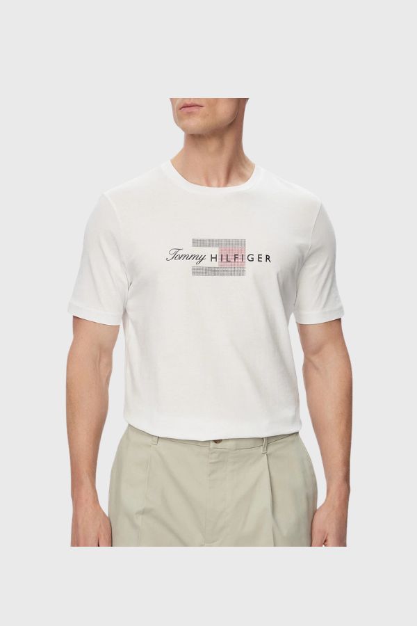 Tommy Hilfiger Script Flag Regular Tee MW0MW43226