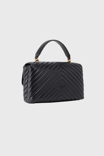 Pinko Classic Lady Love Bag Puff Chevron 100043 A0GK