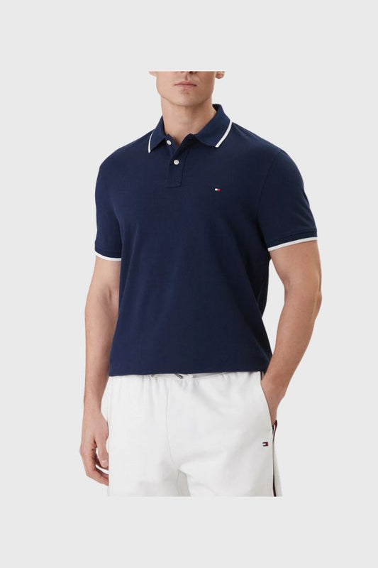 Tommy Hilfiger Pique Undercollar Polo MW0MW42748