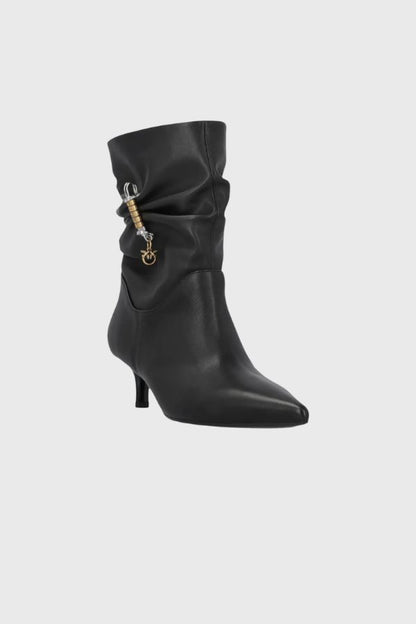 Pinko Gloria Ankle Nappa Boot SD0629P003