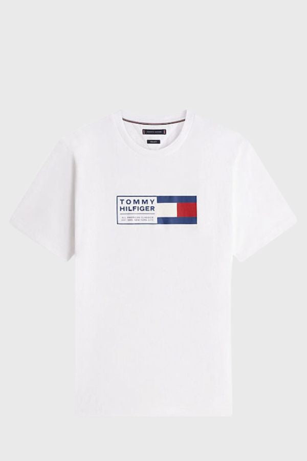 Tommy Hilfiger Brand Love Text Box Tee MW0MW42366